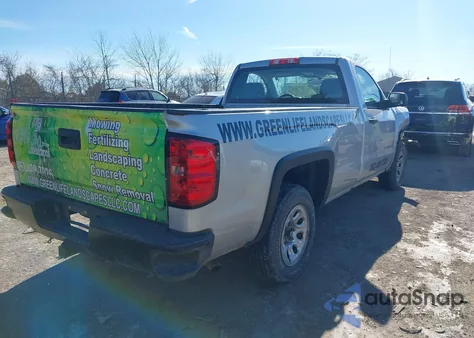 2014 Chevrolet Silverado C1500 z USA, uszkodzony, nr VIN 1GCNCPEH3EZ183532
